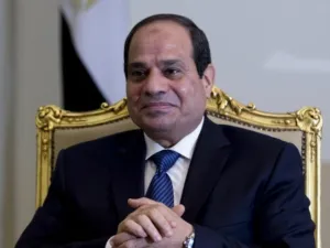 Abdel Fattah el-Sisi is heading towards a landslide victory (AFP/File Photo)	