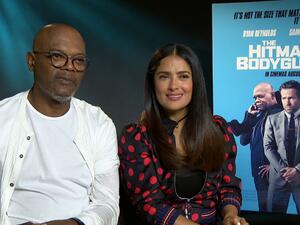 سلمى حايك وصامويل جاكسون