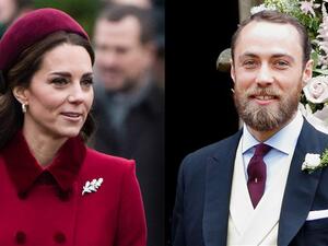 كيت ميدلتون وشقيقها جيمس ميدلتون