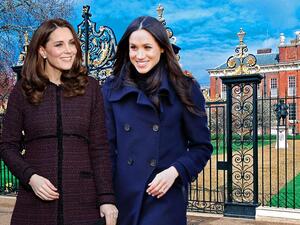 كيت ميدلتون وميغان ماركل