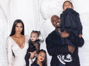 كيم كارداشيان وكانييه ويست