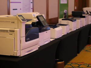 Xerox is recognized for its broad portfolio of print and document security solutions.