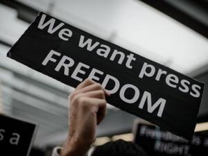 In 2017, 262 journalists were put behind bars for reasons relating to their work (AFP/File)