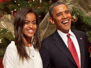 اوباما وماليا