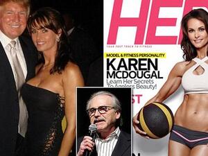 Playmate Karen McDougal on Magazine Cover (Twitter)
