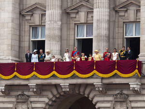 Britain's royal family on Buckingham Palace balcony  (Shutterstock/File Photo)