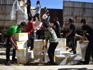 Most cross-border assistance to opposition-held parts of Syria comes from Jordan and Turkey (AFP/File)