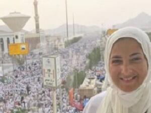 دنيا سمير غانم تؤدي مناسك الحج