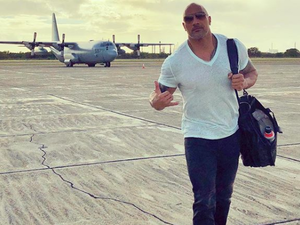 المصارع الأمريكي ذا روك (instagram.com/therock)