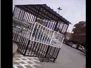 قفص داعشي