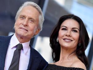 كاثرين زيتا جونز ومايكل دوغلاس