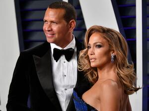 جينيفر لوبيز وألكس رودريغوز