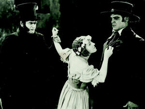 A scene from the 1925 film ‘Les Miserables’. (JERUSALEM FILM FESTIVAL)