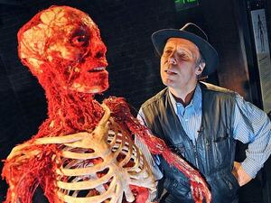 His wife revealed how Von Hagens wants to become part of his latest Body Worlds exhibition, which is due to open to the public in London this week (Shutterstock)