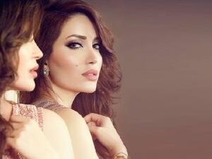 الفنانة السورية نسرين طافش 