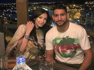 أمير خان وزوجته فريال مخدوم