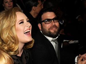 أديل وزوجها سيمون كونيكي