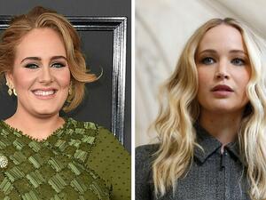 جينيفر لورانس وأديل