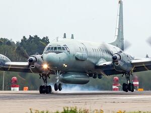 Russian Ilyushin Il-20 plane was downed by Syrian Air Defence missile (Twitter)