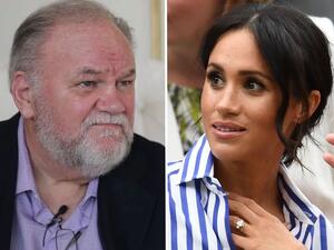 ميغان ماركل ووالدها توماس