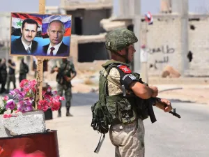 Russia has troops on the ground around Idlib province in northwest Syria. (AFP Photo)
