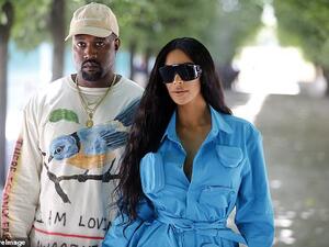 كيم كارداشيان وكانيه ويست