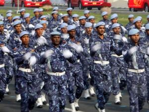 Scene from the Qatari army in military exercises (AFP/File Photo)	