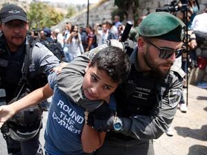 Israel has escalated targeting and arresting children in occupied East Jerusalem  [AFP] 