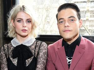 رامي مالك وحبيبته