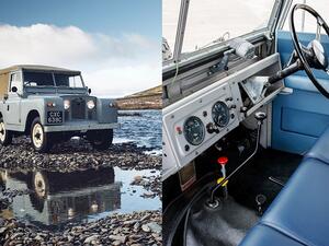 1958 - Land Rover Series II (RAF Blue Vinyl)