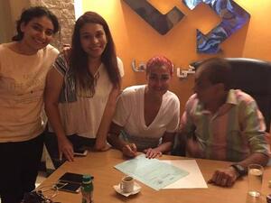 غادة عبد الرازق توقع عقد فيلم جديد مع السبكي