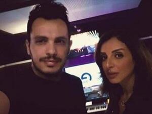 الموزع أحمد إبراهيم وزوجته الفنانة أنغام