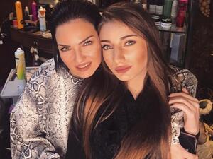 صفاء سلطان مع ابنتها املي
