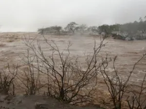 flash flood near Jordan’s Dead Sea (Twitter)
