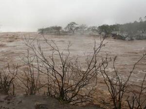 flash flood near Jordan’s Dead Sea (Twitter)