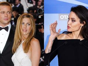 أنجلينا جولي وبراد بيت