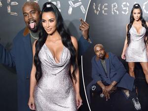 كيم كارداشيان وكانييه ويست