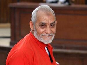 Mohamed Badie, leader of the Muslim Brotherhood of Egypt is to continue his life sentence (AFP/File Photo)	