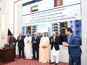 Mohammad Ashraf Ghani, President of Afghanistan, opens project in Kabul