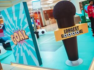 City Centre Deira will feature ‘The Longest Goal’ game.