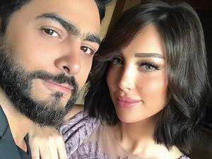 تامر حسني و بسمة : هل ينتظران طفلهما الثالث؟
