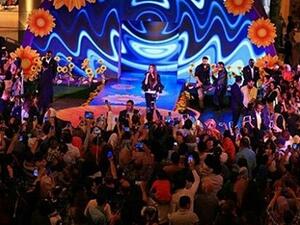 نانسي تحيي حفل الربيع في دبي