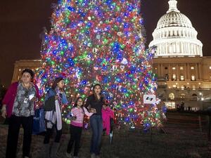 "Out of care for our leaders and children, it might be unsuitable for them to speak and sing shortly after the possibility of an announcement that runs counter to the message of peace" (AFP/File)