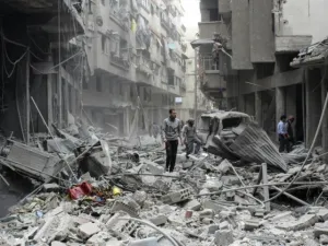 The civilian toll includes 12,517 children and 8,062 women. (AFP/ File)