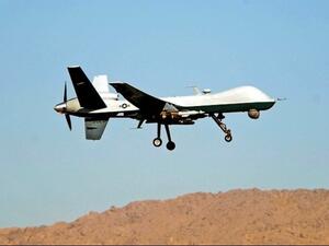 The reconnaissance drone crashed in the Yemeni province of Marib. (AFP/File)