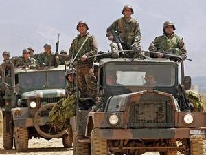 Lebanese army troops patrol (AFP/File Photo)