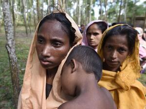 At least 9,000 Rohingya were killed in Myanmar’s western Rakhine state from Aug. 25 to Sept. 24, according to Doctors Without Borders (AFP/File)