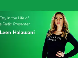 “Keep your eye on the prize and don’t let anyone hold you back,” says Leen Al Halwani of Play 99.6