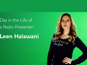 “Keep your eye on the prize and don’t let anyone hold you back,” says Leen Al Halwani of Play 99.6