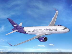 Wataniya Airways resumed operations in July 2017 and currently operates a fleet of four A320 family aircraft serving destinations in the Middle East, Europe, Africa and Asia from its home base in Kuwait.